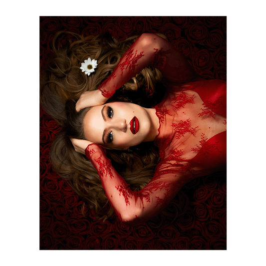 Autographed Bed of Roses 8.5x11 Poster
